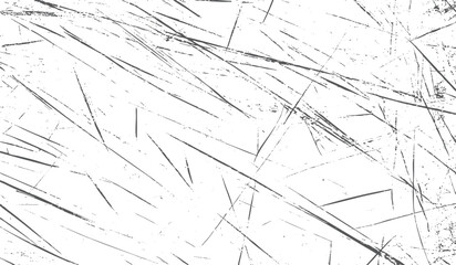 Dust grain and particle abstract overlay texture. White background with vintage screen effect. Grunge black brush strokes and scratch details vector.