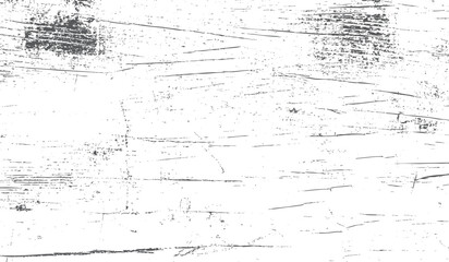 Grunge dust texture with particle grain overlay. Abstract dirt effect in vintage photo style. Vector black scratches and brush strokes background.