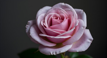 Stunning Lavender Rose Closeup