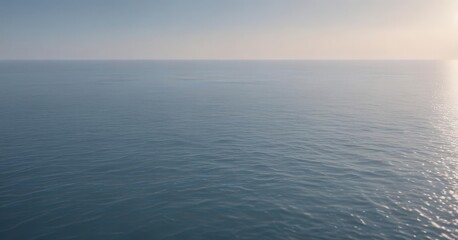Obraz premium Soft, hazy light blue gradient, mimicking a calm ocean's surface , sky, soft, gentle