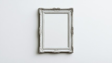 Empty ornate picture frame