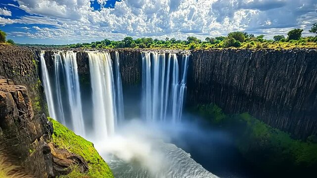 Victoria Falls: Majestic Waterfall Wonder in Zimbabwe