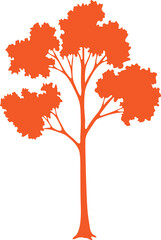 Tree simple icon. Vector ICON all icon Viktor