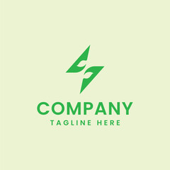 Green Energy Company Logo Design Eco Friendly