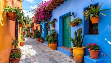 Fototapeta premium a vibrant and colorful depiction of mexican culture