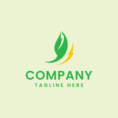 Green Energy Company Logo Design Eco Friendly