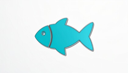 glass fish sculpture