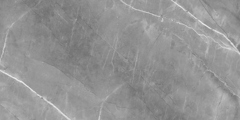 Gray Marble Texture with Natural Veining and Smooth Surface