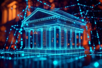 Providing digital financial services without physical branches.