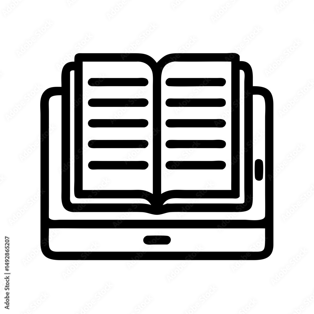 Poster abstract white background for use as presentation backdrop