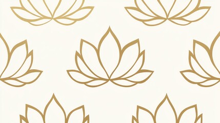 luxurious Thai gold leaf Kanok pattern