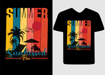 SUMMMER VIBES T-shirt design