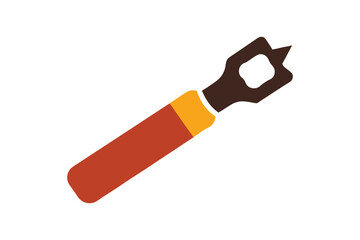 hand holding a wrench