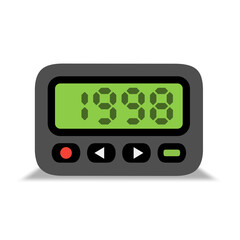 video player icon on white background