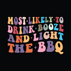 Most Likely to drink booze and light the BBQ