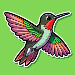 vector illustration of a bird