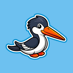 illustration of a duck