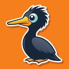 vector illustration of a bird