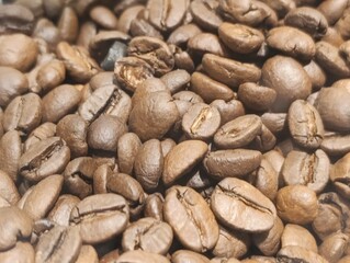Café - Grãos de Café.