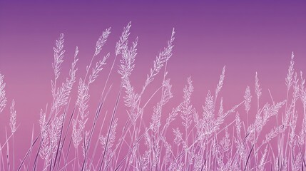 Fototapeta premium Purple background, suitable as a social media banner, website cover, or digital marketing material with nature, outdoor, environmental themes, in a minimalist vector art style.
