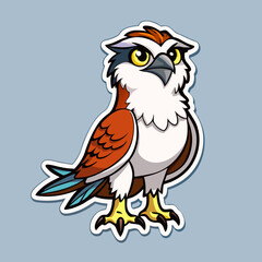 eagle cartoon illustration