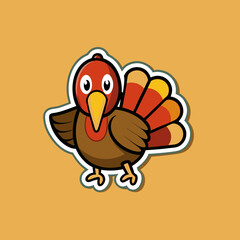 turkey vector illustration