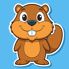 cartoon, animal, bear, illustration, vector, mammal, lion, cute, teddy, fun, brown, toy, wild, isolated, character, cat, smile, fur, happy, drawing, funny, art, baby, wildlife, dog , beaver 