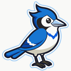 blue bird cartoon