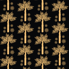 Mobile  Summer  seamless pattern tropical  palm tree modern vector summer  geometric print for wallpaper, textile design , repeat background .