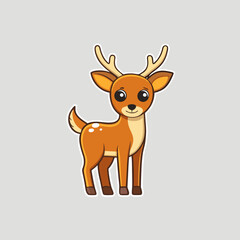 reindeer with red nose