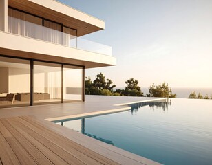 Stylish Modern House with Private Pool – Elegant Outdoor Living