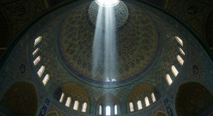 Mosque Dome Light Beam