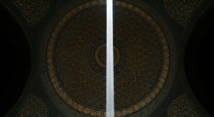 Ornate Dome with Light Beam