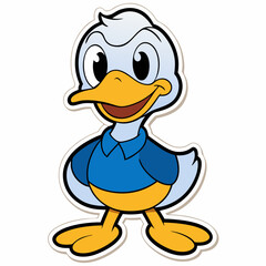 funny cartoon penguin