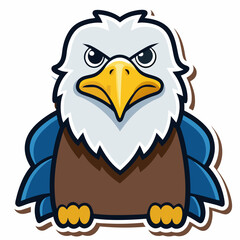 bald eagle cartoon