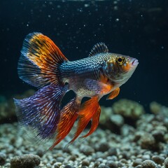 Obraz premium fish in aquarium