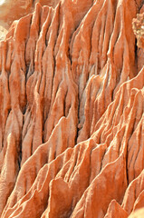 Rote Klippen an der Algarve