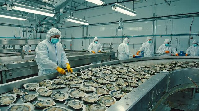 Seafood distribution center.