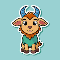 cartoon, animal, vector, christmas, illustration, dog, deer, reindeer, cow, cute, brown, bull, funny, mammal, farm, drawing, xmas, character, fun, art, animals, santa, baby, isolated, puppy