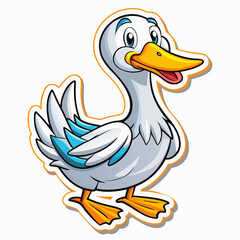illustration of a duck