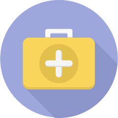 Obraz premium first aid kit icon