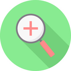 Fototapeta premium magnifying glass icon