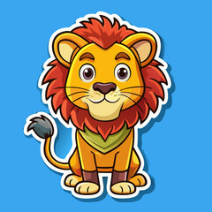 cartoon lion cartoon