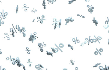 sale digital percent in transparent