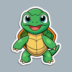 funny turtle cartoon