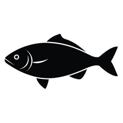 fishmonger element isolated fish fillet on white background 