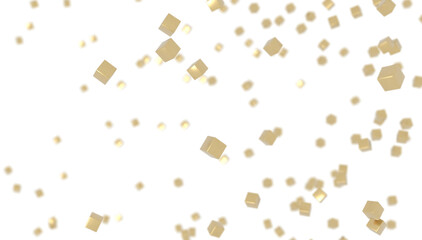 abstract lines with dots over dark background.