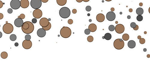 silver confetti explosion festive background