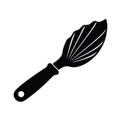 fishmonger element isolated oyster knife on white background 