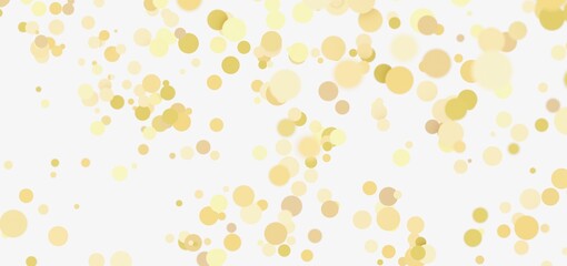 Abstract background with soft gold circles. Perfect for celebration, luxury, or elegant designs.